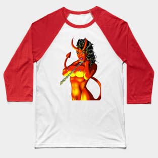 Sexy Devil Baseball T-Shirt